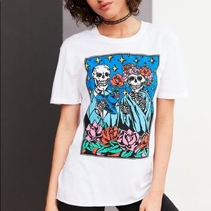 truly madly deeply skeleton love tee